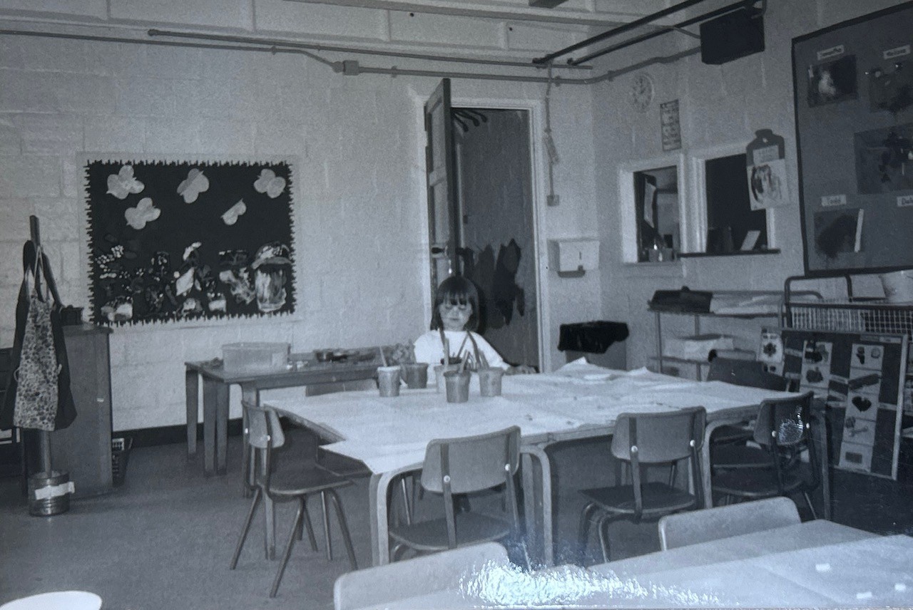 Old photo of Kingswood Classroom