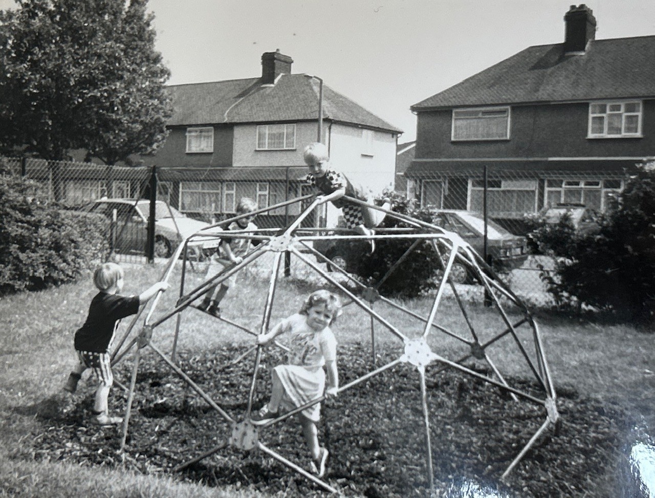 Old photo of Kingswood Playground